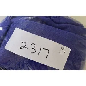 トップス good items T Shirt Sweater Nw Sz L Platinum Flow Knotted Tie Top Woman's Blue